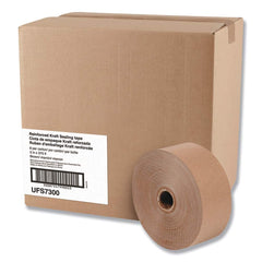 GEN - Packing Tape; Tape Type: Sealing ; Color: Brown ; Adhesive Material: Water Activated ; Width (Inch): 3 ; Length: 375' ; Material Type: Fiberglass; Kraft Paper - Exact Industrial Supply