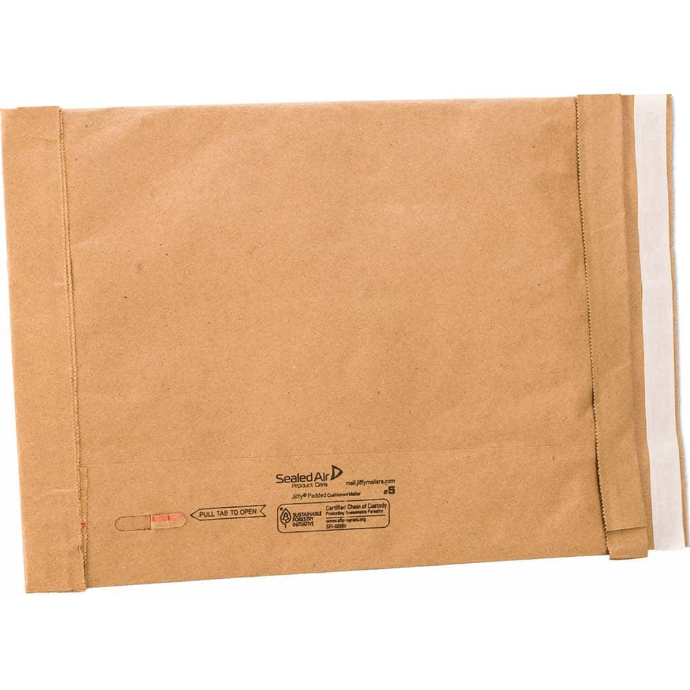 Sealed Air - Mailers, Sheets & Envelopes; Type: Padded Mailer ; Style: Self Adhesive ; Width (Inch): 16 ; Length (Inch): 10-1/2 ; Box Quantity: 25 ; Size: 10.5 x 16 - Exact Industrial Supply