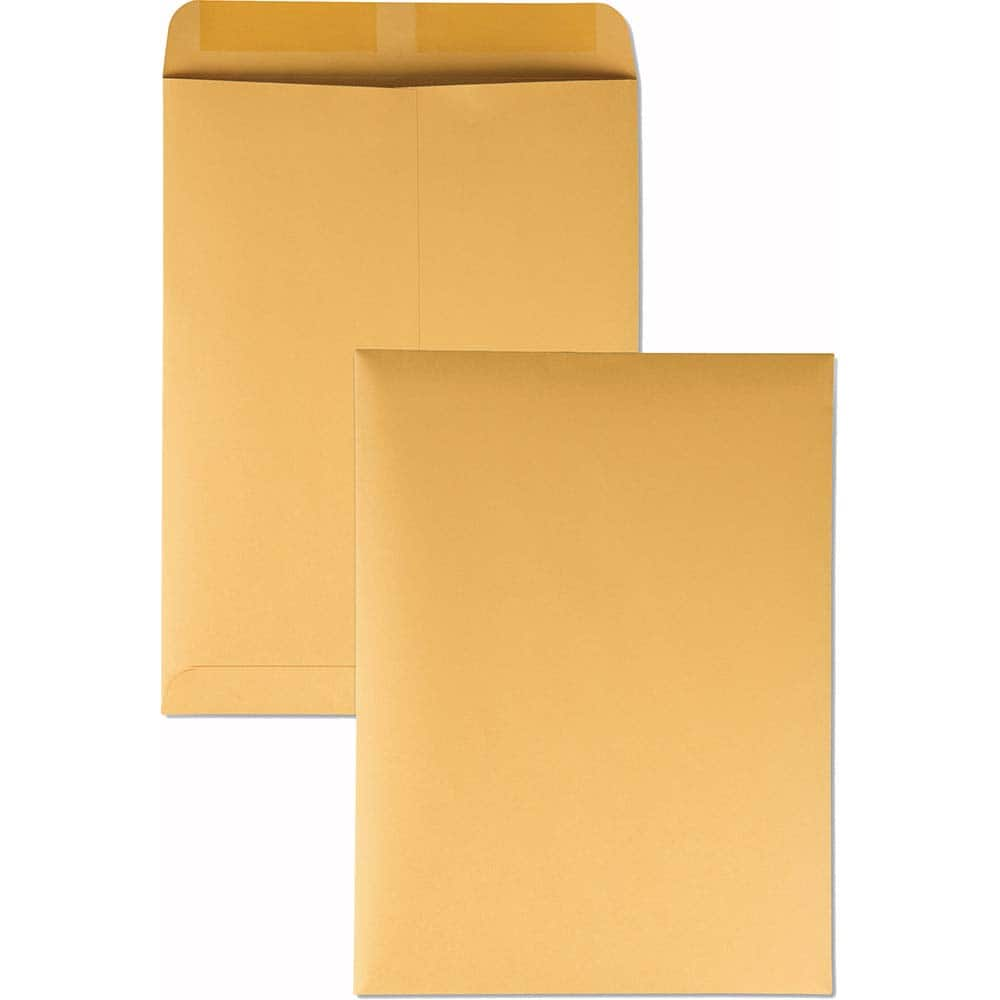 Quality Park - Mailers, Sheets & Envelopes; Type: Catalog Envelope ; Style: Gummed Flap ; Width (Inch): 12 ; Length (Inch): 9 ; Box Quantity: 250 ; Size: 9 x 12 - Exact Industrial Supply