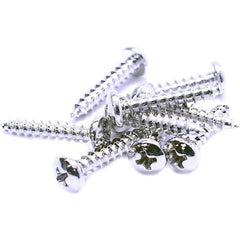 Machine Screw: #10 x 1-1/2″, Pan Head, Phillips Stainless Steel, NL-19 Finish, Grade 18-8, ANSI B18.6.3