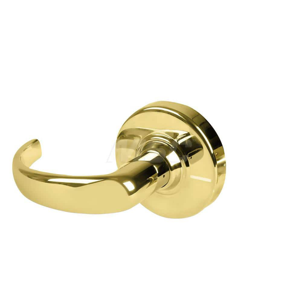 Lever Locksets; Type: Cylindrical Lock; Key Type: Keyless; Strike Type: Curved Lip Strike; Finish/Coating: Satin Bronze; Material: Metal; Material: Metal; Door Thickness: 1.75 in; Backset: 2.75 in; Cylinder Type: No Keyway; Minimum Order Quantity: Metal;