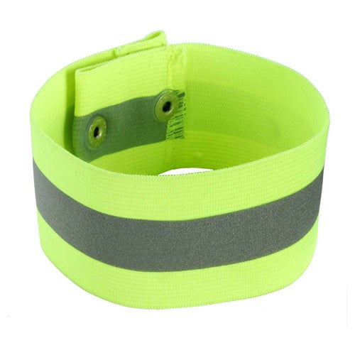 8001 S/M Lime Arm/Leg Band- Button Snap Closure - All Tool & Supply