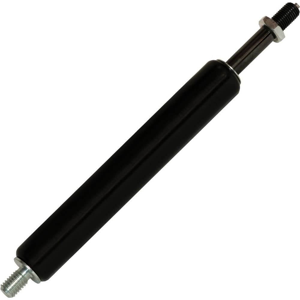 Hydraulic Dampers & Gas Springs; Fitting Type: None; Material: Steel; Extended Length: 24.00; Load Capacity: 150 lb; 670 N; Rod Diameter (Decimal Inch): 10 mm; Tube Diameter: 19.000; End Fitting Connection: Threaded End; Compressed Length: 389 mm; Extensi