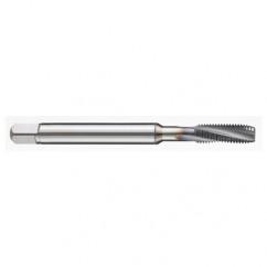 M6x1.0 6H 3-Flute PM Cobalt Semi-Bottoming 10 degree Spiral Flute Tap-TiAlN - All Tool & Supply