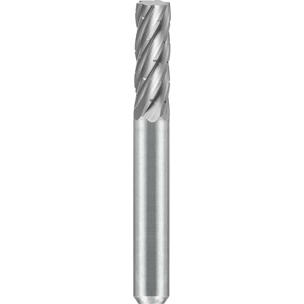 SGS Pro - SA-1, 1/4" Cut Diam, 1/4" Shank Length, NG6, Tungsten Carbide Cylinder Burr - Exact Industrial Supply