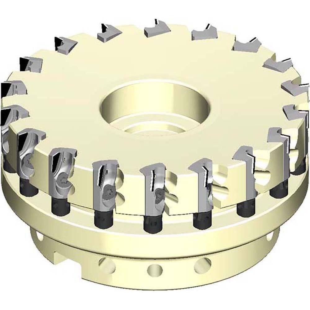 Sumitomo - Indexable Square-Shoulder Face Mills; Cutting Diameter (mm): 160.00 ; Arbor Hole Diameter (mm): 40.00 ; Lead Angle: 90 ; Overall Height (mm): 63.00000 ; Insert Compatibility: ANB1600 ; Series: ALNEX - Exact Industrial Supply