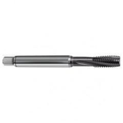 M8x0.50 6H 3-Flute PM Cobalt Semi-Bottoming 10 degree Spiral Flute Tap-TiAlN - All Tool & Supply