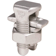 Burndy - Split Bolt Connectors; Connector Material: Copper ; Maximum Compatible Wire Size (AWG): 2 (Strand) ; Minimum Compatible Wire Size (AWG): 8 (Strand) ; Pressure Bar Material: Copper Alloy ; Compatible Wire Type: Aluminum; Copper ; Head Width (Deci - Exact Industrial Supply