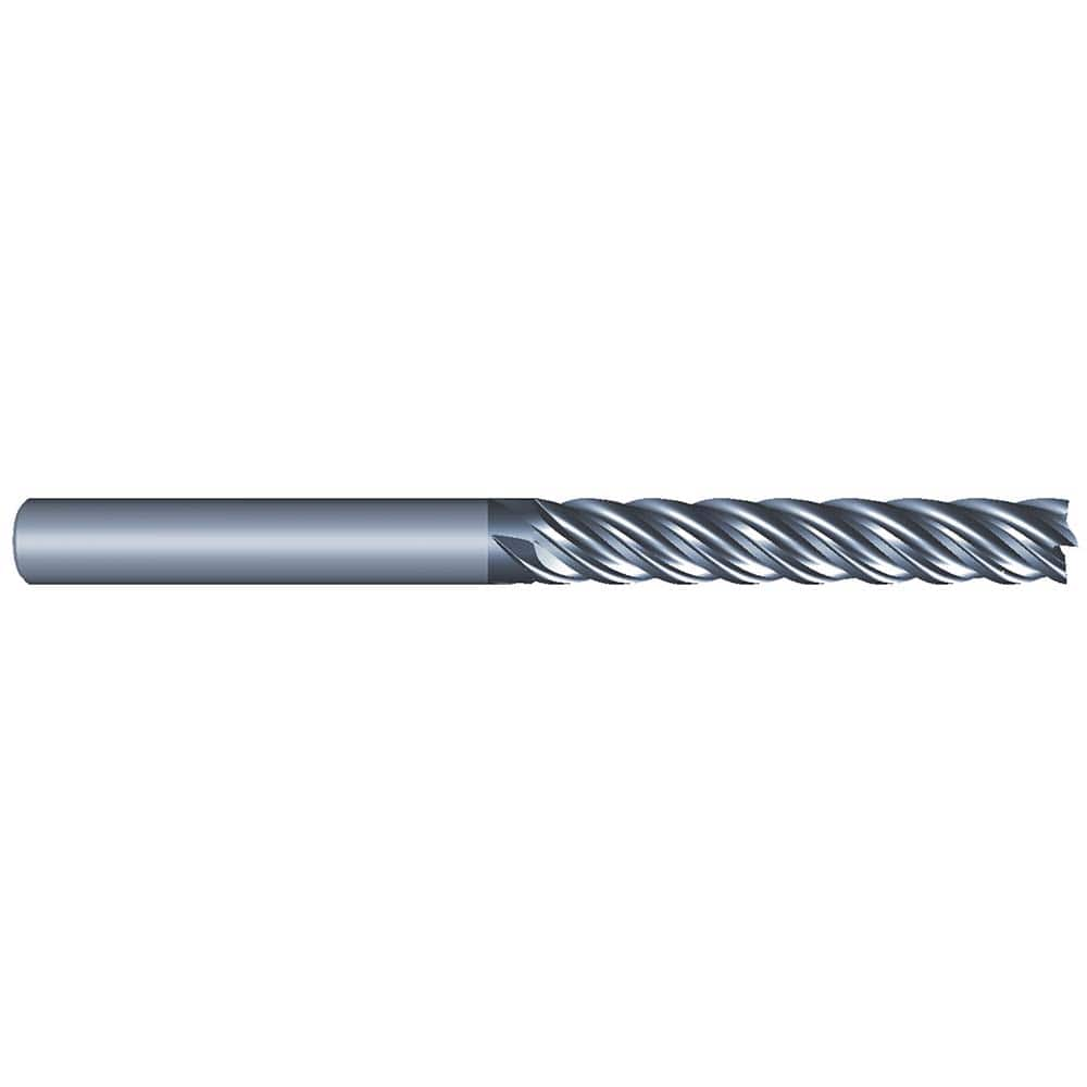 Eliminator - Corner Radius & Corner Chamfer End Mills; Mill Diameter (Inch): 3/8 ; Mill Diameter (Decimal Inch): 0.3750 ; End Type: Corner Radius ; Corner Radius (Decimal Inch): 0.0600 ; Number of Flutes: 5 ; Material: Solid Carbide - Exact Industrial Supply