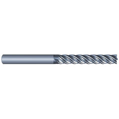 Eliminator - Square End Mills; Mill Diameter (Inch): 5/8 ; Mill Diameter (Decimal Inch): 0.6250 ; Number of Flutes: 5 ; Length of Cut (Inch): 3 ; Material: Solid Carbide ; Finish/Coating: AlCrN - Exact Industrial Supply