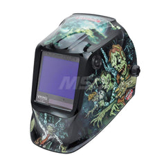 Welding Helmet: Black, Nylon, Shade 5 to 13, Ratchet Adjustment