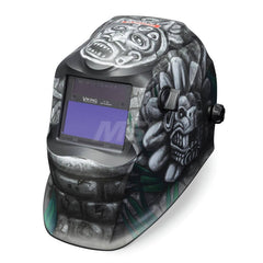 Welding Helmet: Black, Nylon, Shade 9 to 13, Ratchet Adjustment