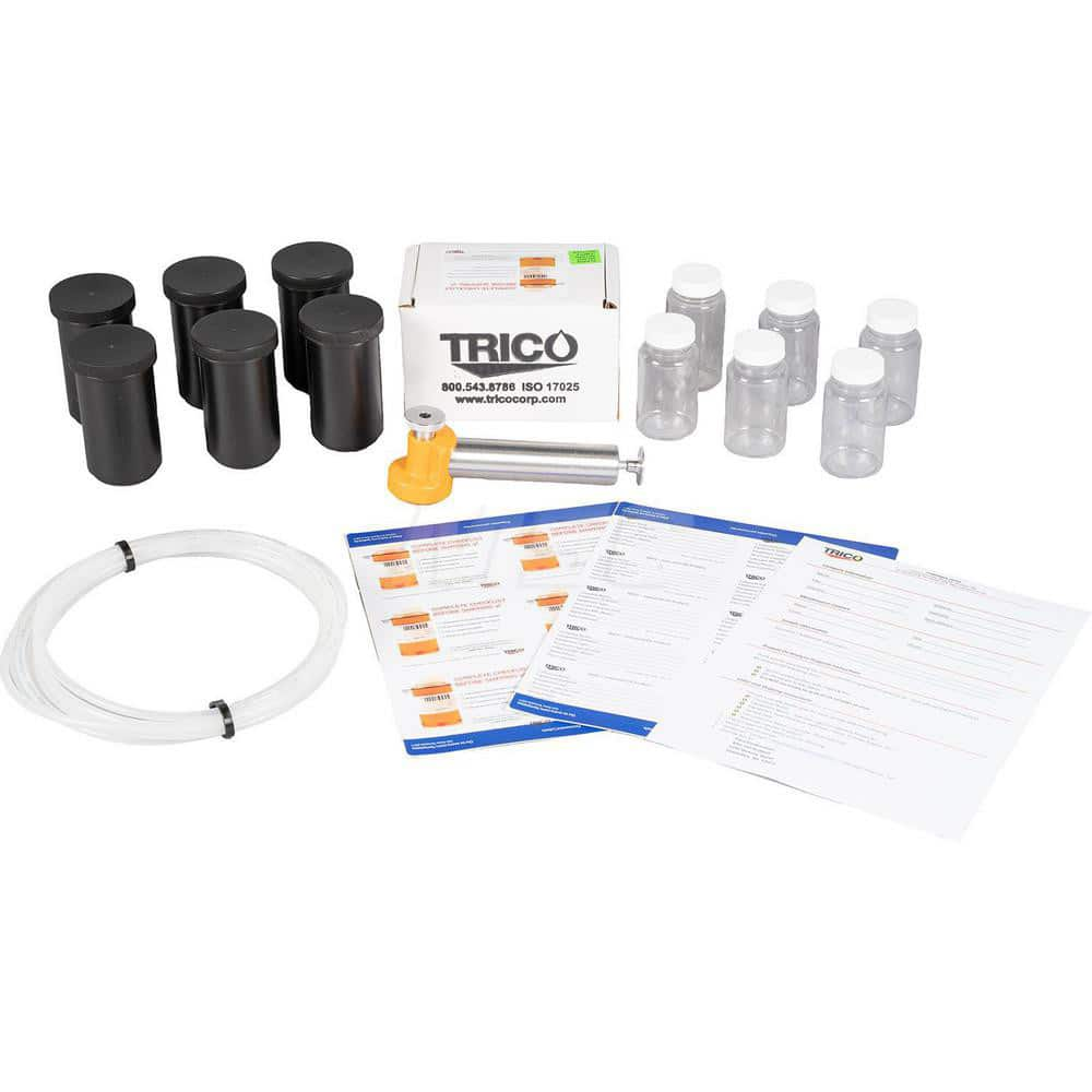 Trico Engine Coolant Analysis 6 Pack Testing Kit Qualitative Solubles, Includes Sample Pump & Tubing