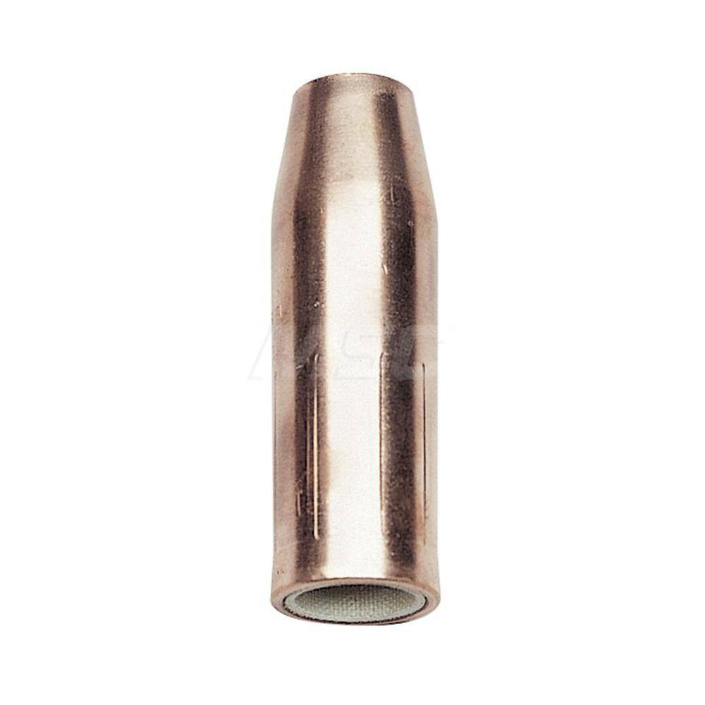 MIG Welder Gas Nozzle: 0.75″ Bore Dia Copper, Use with Magnum