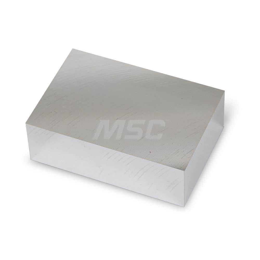 Aluminum Precision Sized Plate: Precision Ground & Milled, 3″ Long, 2″ Wide, 1″ Thick, Alloy 2024