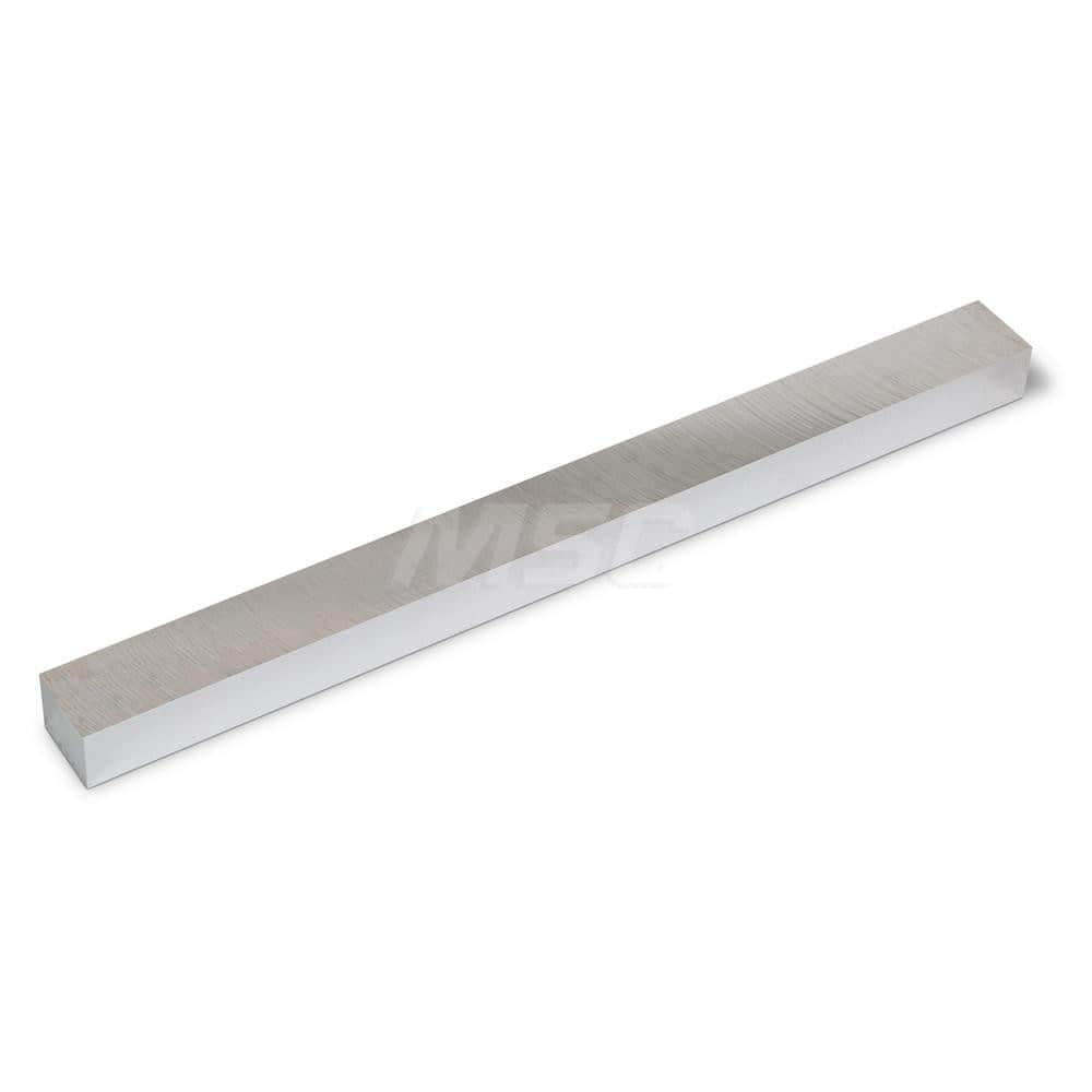 Precision Ground (2 Sides) Plate: 0.591″ x 2″ x 24″ 6061-T651 Aluminum