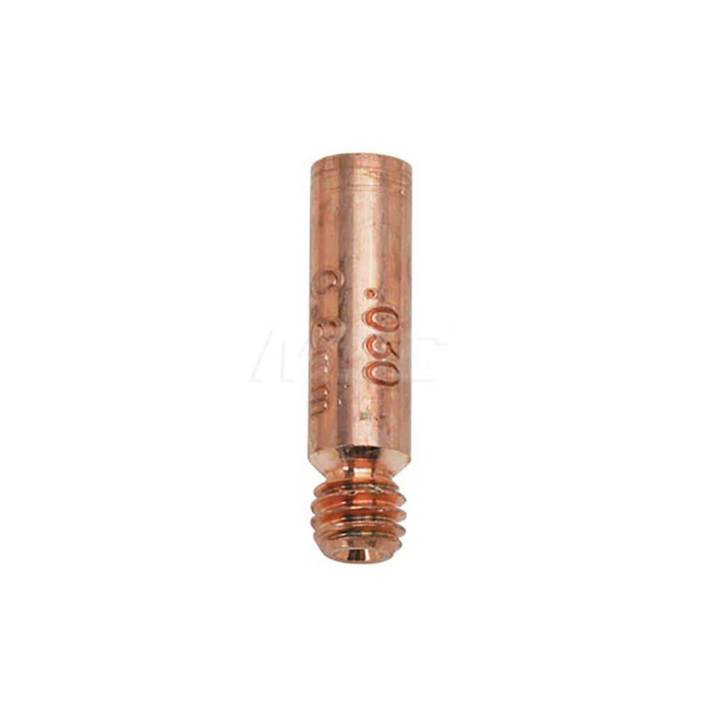 MIG Welder Contact Tip: 0.035″ Min x 0.035″ Max Wire Dia, Threaded Use with Magnum