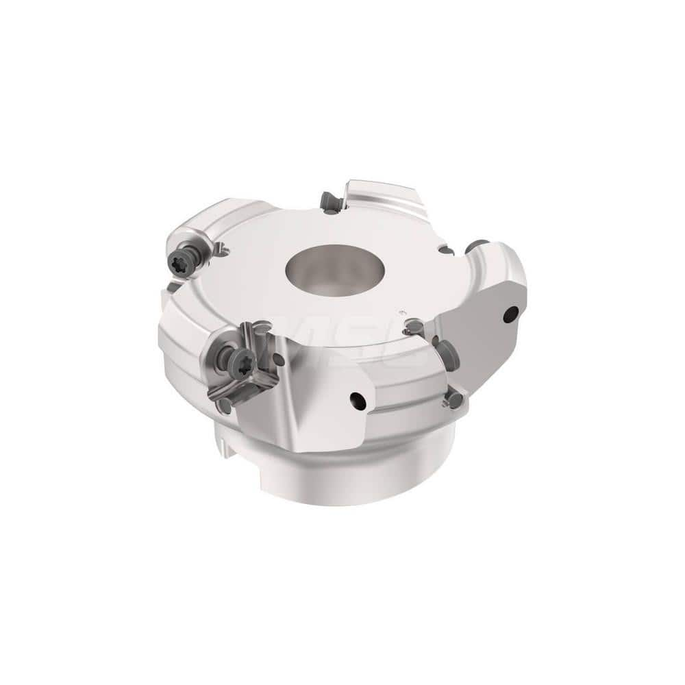 Indexable Chamfer & Angle Face Mills; Minimum Cutting Diameter (mm): 125.00; Maximum Cutting Diameter (mm): 133.35; Maximum Depth of Cut (mm): 3.00; Arbor Hole Diameter (mm): 40.00; Lead Angle: 40; Compatible Insert Size Code: ON.U00504; Cutter Style: R22