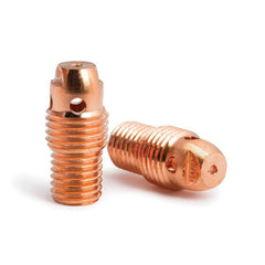 TIG Torch Collets & Collet Bodies; Product Type: Collet Body; Hole Diameter: 0.0400; Material: Copper Alloy; For Use With: 9/20 TIG Torches using .040″ Tungsten Electrodes