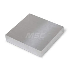 Precision Ground & Milled (6 Sides) Plate: 1/2″ x 4″ x 4″ 316 Stainless Steel