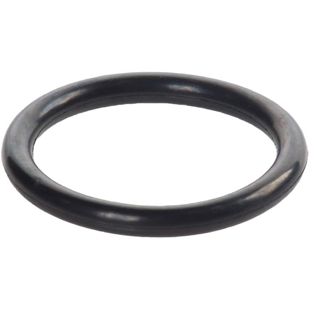 O-Ring: 6.5 mm ID x 8.5 mm OD, 1 mm Thick, Nitrile Round Cross Section, Shore 70, Black