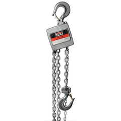 Manual Hoists-Chain, Rope & Strap; Hoist Type: Hand Chain Hoist with Overload Protection; Lift Mechanism: Chain; Work Load Limit: 1.5 Ton; Pull Capacity: 3300 lb; Maximum Lift Distance: 10 ft; Minimum Headroom: 13.8125 in