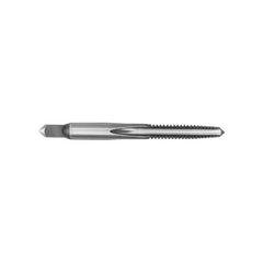 Straight Flutes Tap: 1, UNC, 4 Flutes, Taper, 3B, High Speed Steel, Chrome Finish 2-1/2″ Thread Length, Right Hand, H4