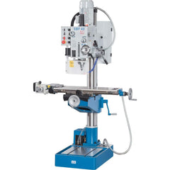 Mill Drill Machines; Spindle Speed Control: Geared Head; Drilling Capacity In Steel: 2; End Milling Capacity: 0.51 in; Phase: 3; Face Milling Capacity: 1 in; Left-hand Head Tilt: 45  ™; Right-hand Head Tilt: 45  ™; Cross Travel: 7; Longitudinal Travel: 19