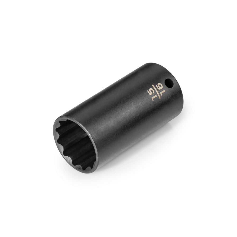 3/8 Inch Drive x 15/16 Inch Deep 12-Point Impact Socket