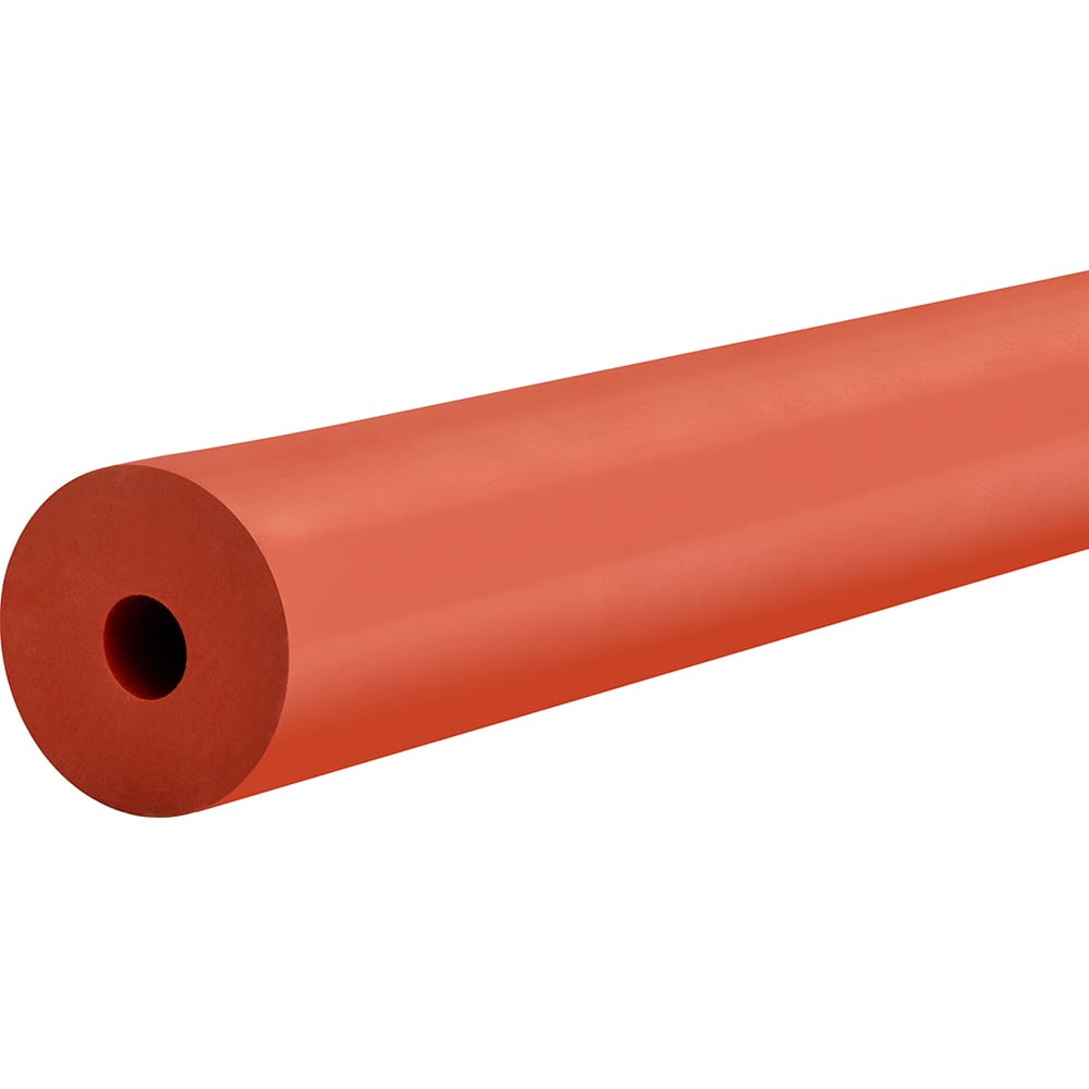 Silicone Tube: 3/16″ OD, 10' Length 40 Max psi, Red