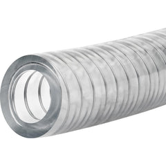 PVC Tube: 2″ ID, 2-1/2″ OD, 2' Long 55 Max psi, Clear