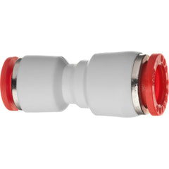 USA Sealing - Plastic Push-To-Connect Tube Fittings Type: Reducing Union Tube Outside Diameter (mm): 8 x 6 - All Tool & Supply