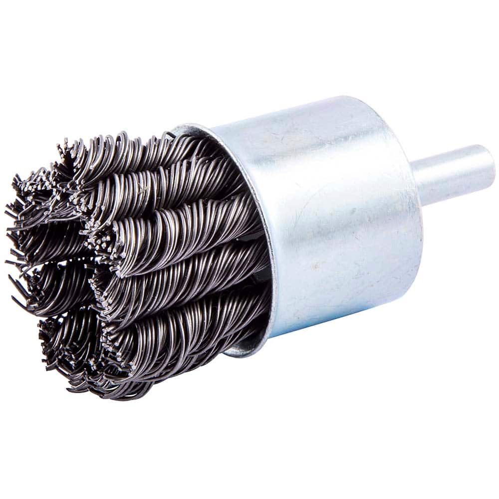 Norton - End Brushes Brush Diameter (Inch): 1 Fill Material: Carbon Steel - All Tool & Supply