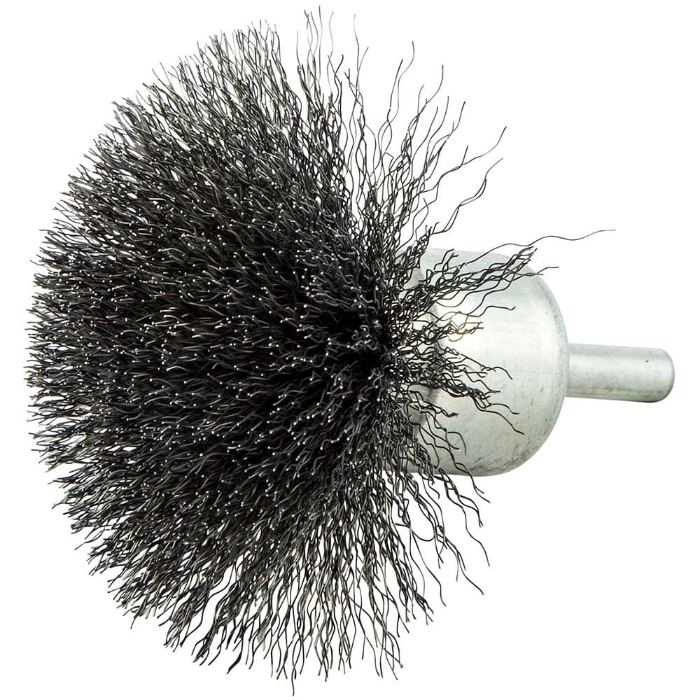 Norton - End Brushes Brush Diameter (Inch): 3 Fill Material: Carbon Steel - All Tool & Supply