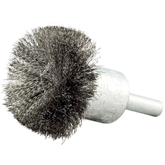 Norton - End Brushes Brush Diameter (Inch): 1-1/2 Fill Material: Carbon Steel - All Tool & Supply