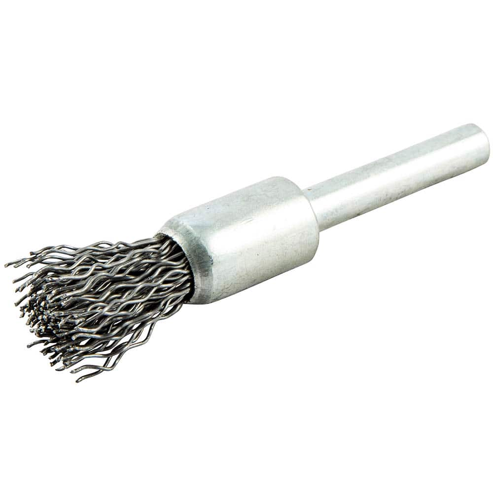 Norton - End Brushes Brush Diameter (Inch): 1/2 Fill Material: Carbon Steel - All Tool & Supply