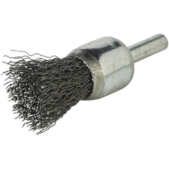 Norton - End Brushes Brush Diameter (Inch): 3/4 Fill Material: Carbon Steel - All Tool & Supply