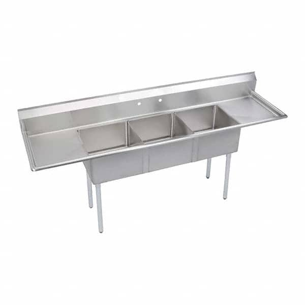 ELKAY - Stainless Steel Sinks Type: Scullery Sink Outside Length: 90 (Inch) - All Tool & Supply