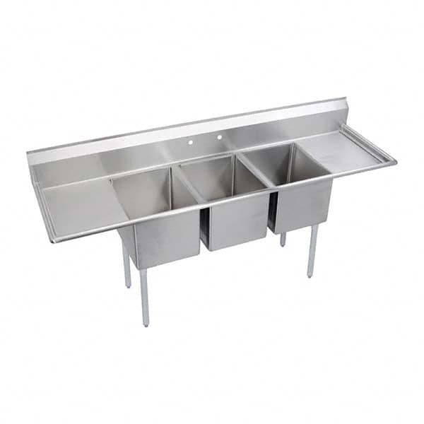 ELKAY - Stainless Steel Sinks Type: Scullery Sink Outside Length: 88 (Inch) - All Tool & Supply