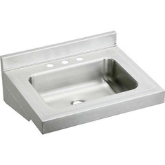 ELKAY - Stainless Steel Sinks Type: Lavatory Sink-Wall Hung Outside Length: 22 (Inch) - All Tool & Supply