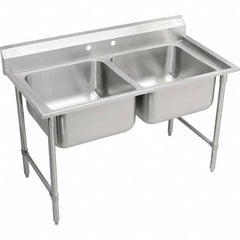 ELKAY - Stainless Steel Sinks Type: Scullery Sink Outside Length: 47-1/4 (Inch) - All Tool & Supply