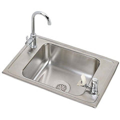 ELKAY - Stainless Steel Sinks Type: Drop In Sink Outside Length: 25 (Inch) - All Tool & Supply