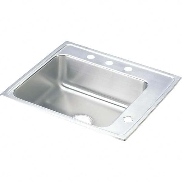 ELKAY - Stainless Steel Sinks Type: Drop In Sink Outside Length: 22 (Inch) - All Tool & Supply