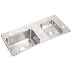 ELKAY - Stainless Steel Sinks Type: Drop In Sink Outside Length: 37-1/4 (Inch) - All Tool & Supply