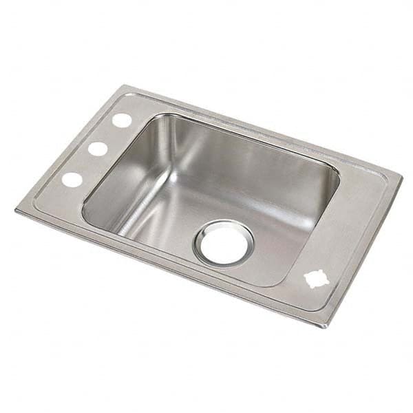 ELKAY - Stainless Steel Sinks Type: Drop In Sink Outside Length: 31 (Inch) - All Tool & Supply