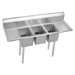 ELKAY - Stainless Steel Sinks Type: Scullery Sink Outside Length: 64 (Inch) - All Tool & Supply