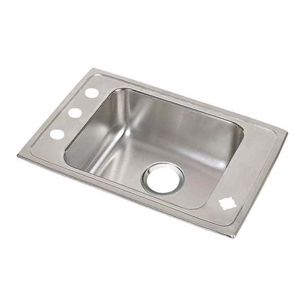 ELKAY - Stainless Steel Sinks Type: Drop In Sink Outside Length: 31 (Inch) - All Tool & Supply