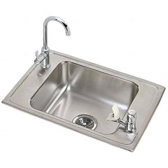 ELKAY - Stainless Steel Sinks Type: Drop In Sink Outside Length: 25 (Inch) - All Tool & Supply