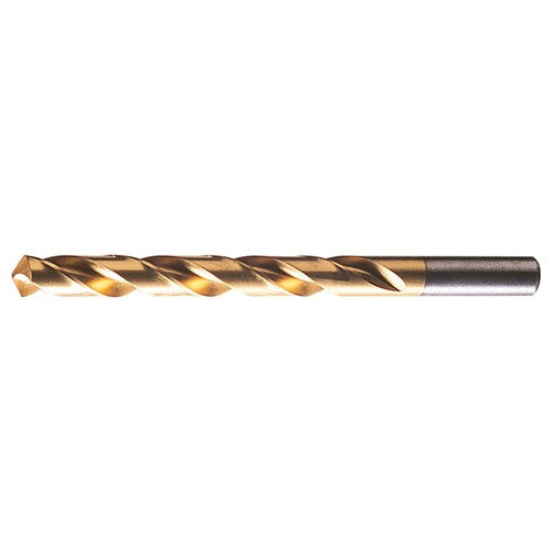 #24 RHS / RHC HSS 118 Degree Radial Point General Purpose Drill - TiN - Exact Industrial Supply