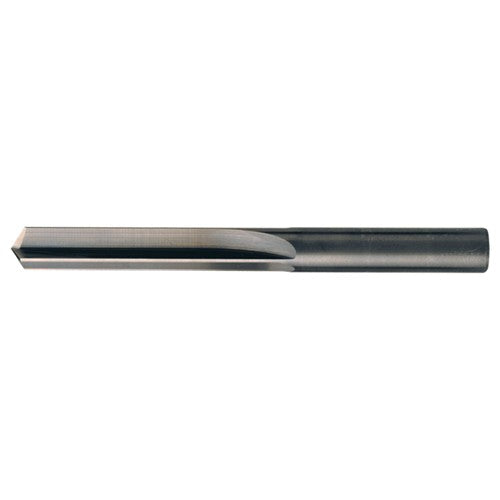 ‎1/16″ Dia. × 1/16″ Shank × 5/8″ Flute Length × 1-5/8″ OAL, 140°, Bright, 2xD Flute, Round Solid Carbide Drill